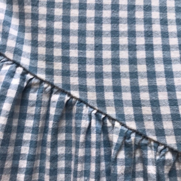 Blue checkered dress - Picture 2 of 6